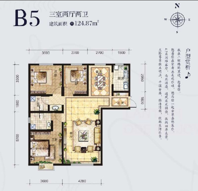 藍(lán)天·歡樂頌藍(lán)天?歡樂頌 B5戶型