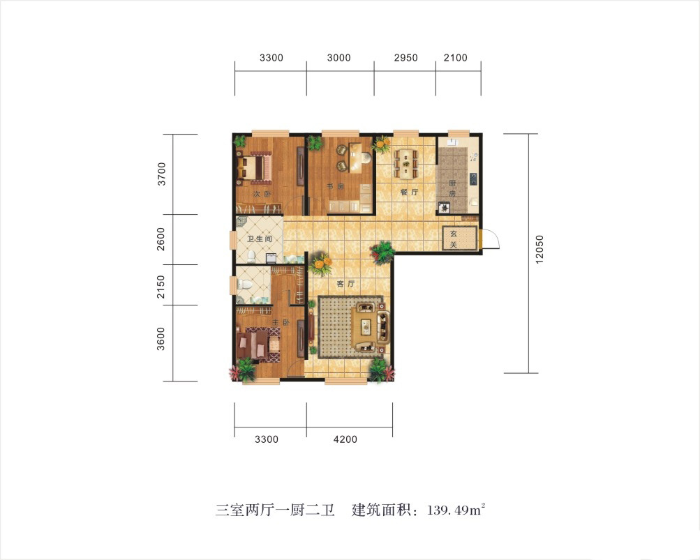 盈科?金橡五道 E1戶型