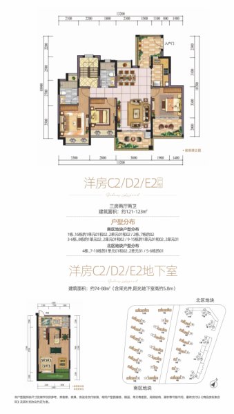 星河傳奇洋房C2-D2-E2戶型