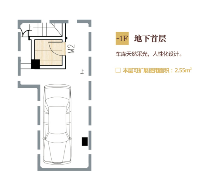 五洲東方墅別墅G戶型地下首層