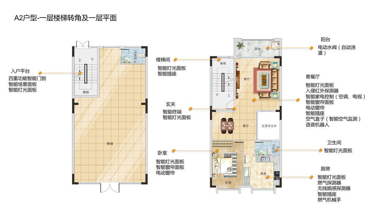 碧海一家嘉園經(jīng)典奢華疊墅    A2戶型